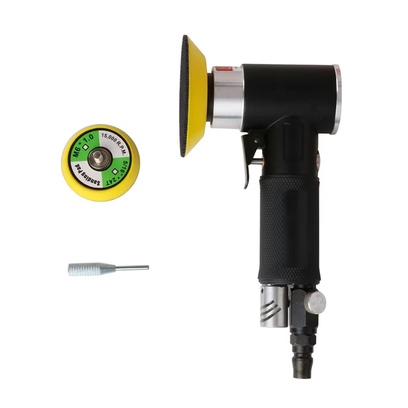 Air Sander Mini Pneumatic Grin - Polish Pad Set Buffer review and price