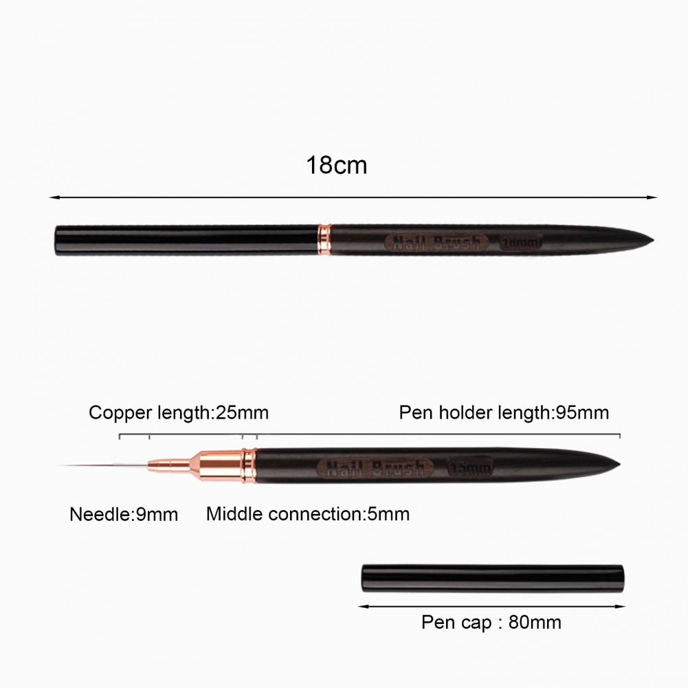 Fine Detail Nail Brush 6/9/12/ - Detailing Brush Set review and price