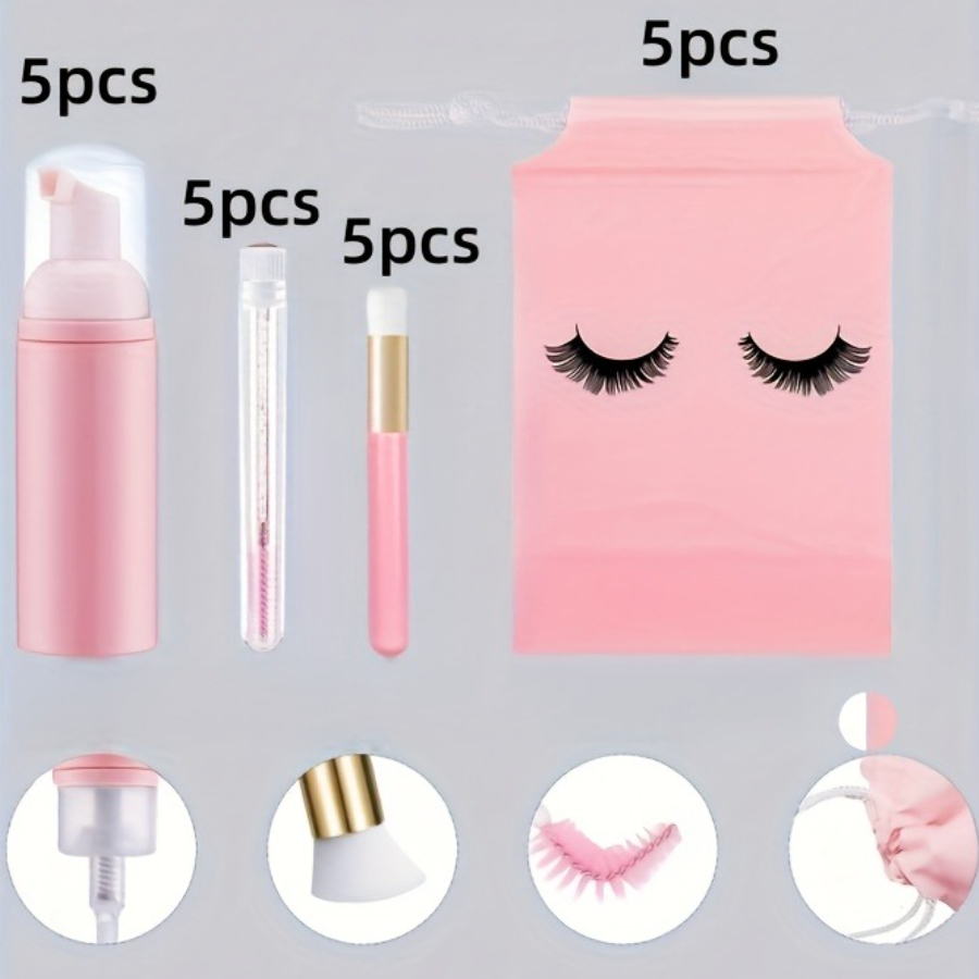 20Pcs Lash Care Kit - 5 Foam P - Detailing Brush Set review and price