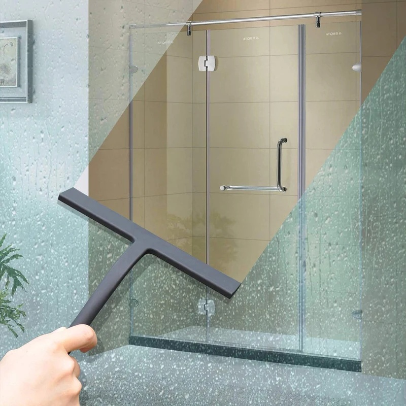 Matte Black Silicone Squeegee  - Glass Cleaner Streak review and price