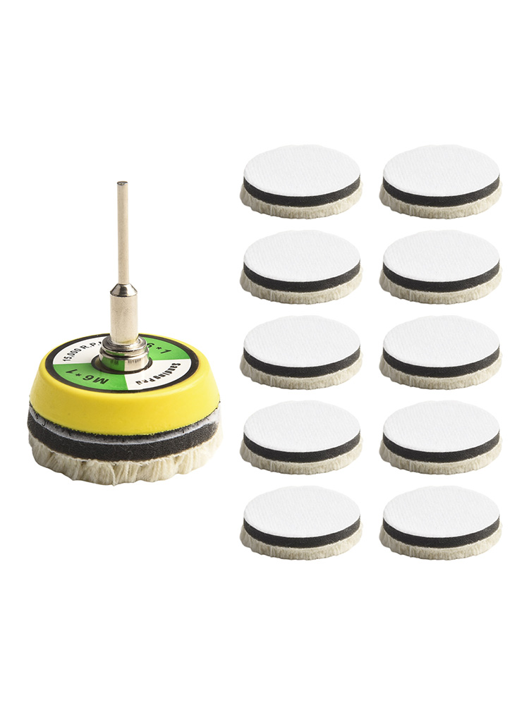 Buffing Pads Wool Polishing Pa - Polish Pad Set Buffer review and price
