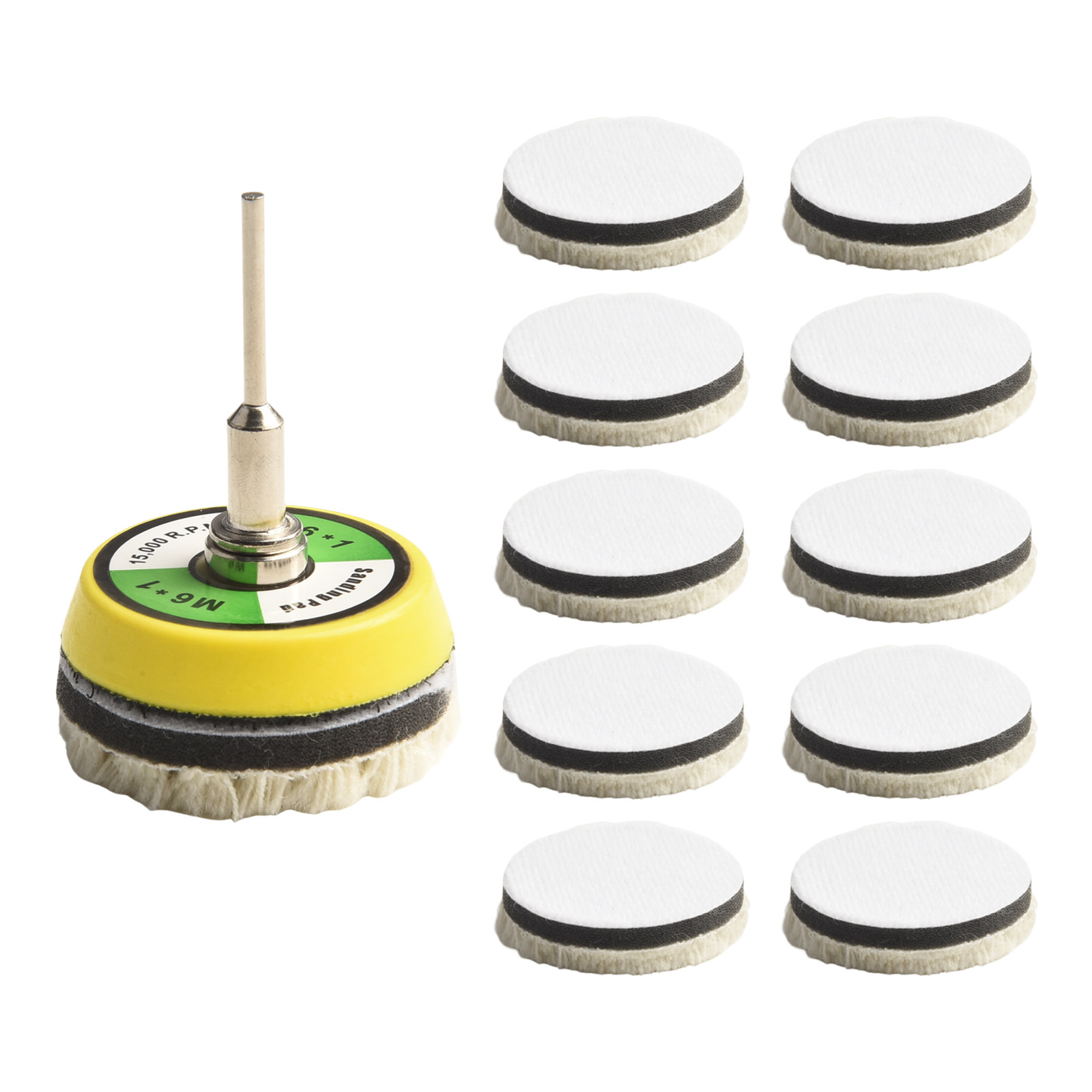 Buffing Pads Wool Polishing Pa - Polish Pad Set Buffer review and price
