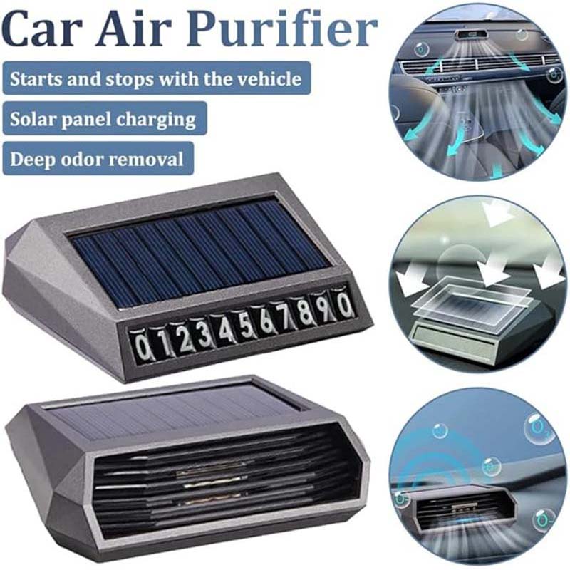 Solar Energy Powered Car Air P - Odor Eliminator Car review and price