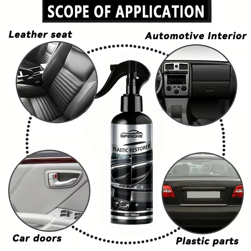 300ml Long-Lasting Plastic Res - Trim Restorer Plastic review and price