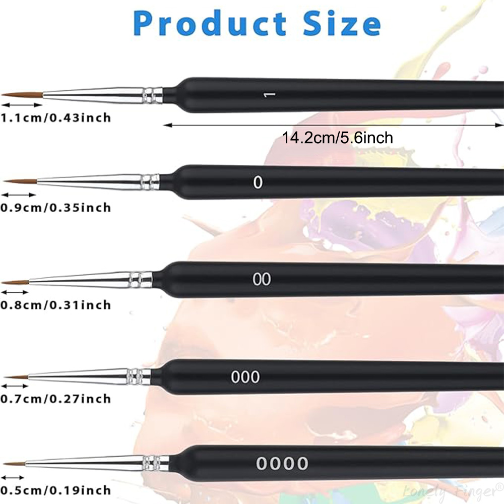 5/11Pcs Paint Brushes Set, Art - Detailing Brush Set review and price