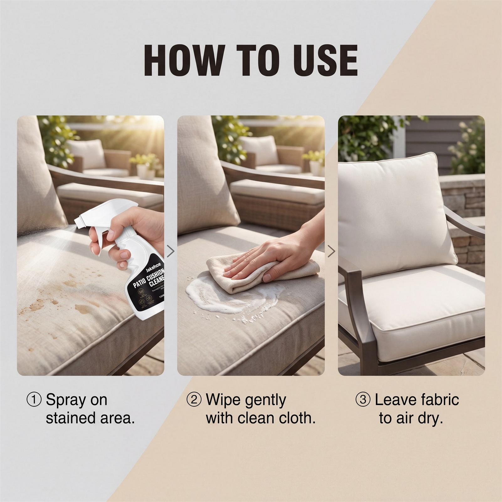 Powerful Patio Cushion Cleaner - Seat Cleaner Fabric review and price