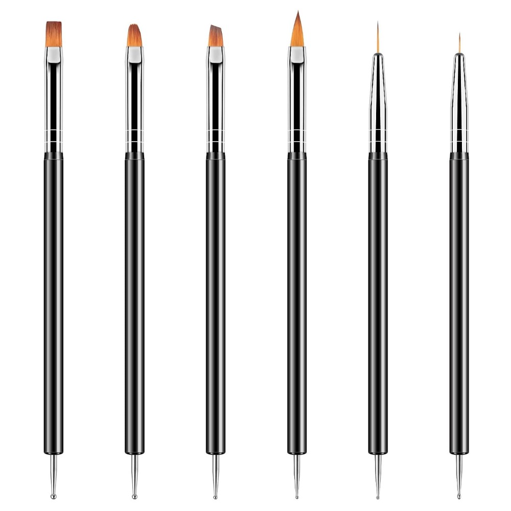 Double Ended Nail Art Dotting  - Detailing Brush Set review and price