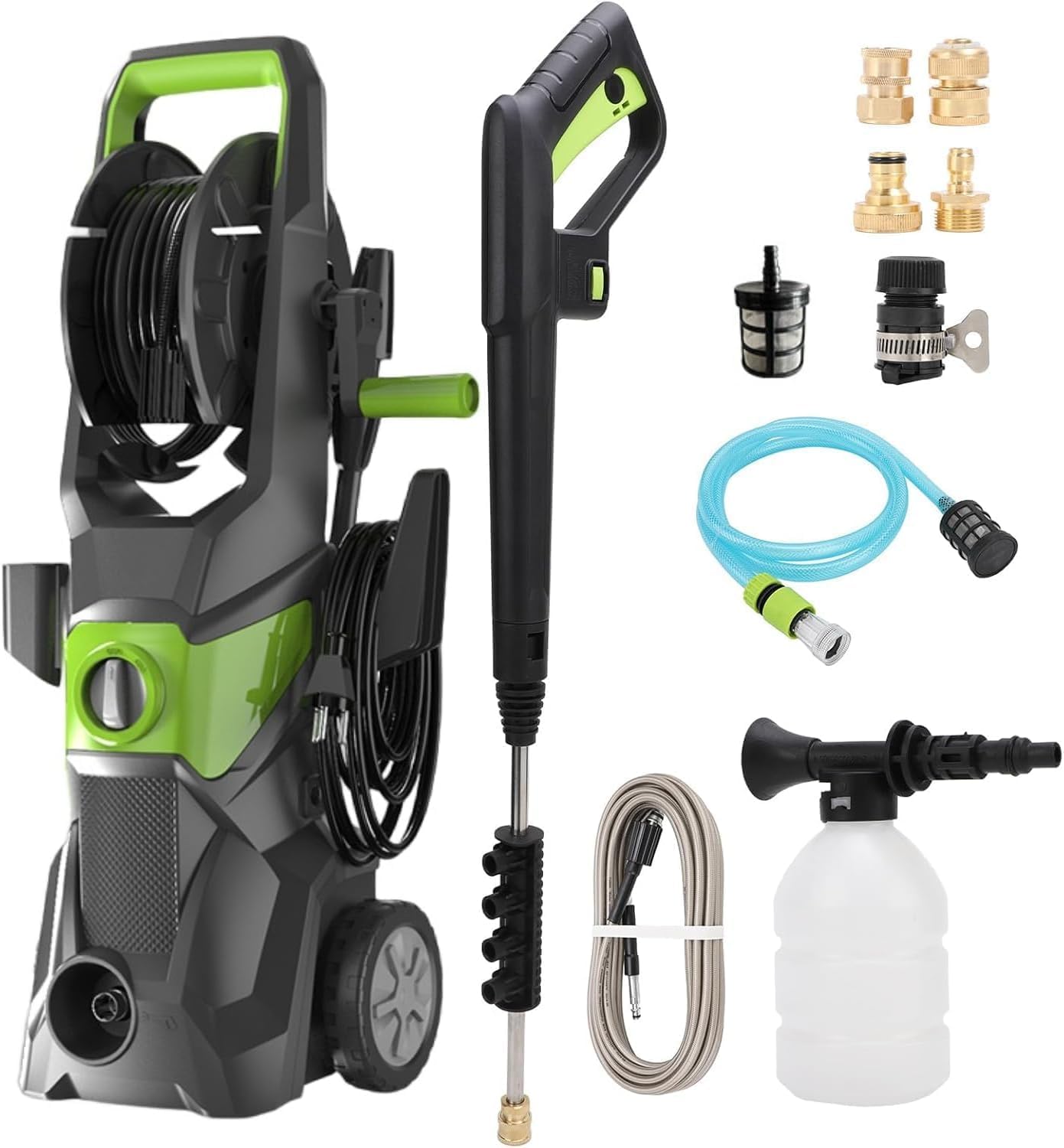 4000PSI Electric Pressure Wash - Pressure Washer Foam Gun review and price