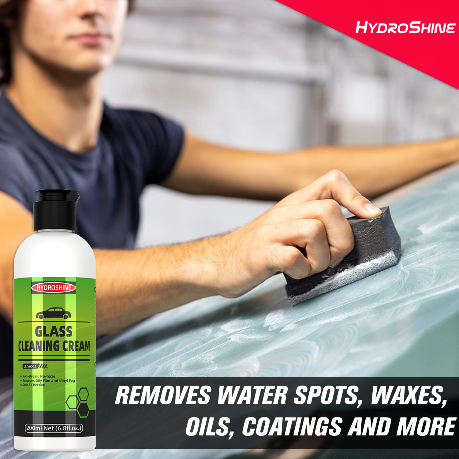 Hydroshine Car Glass Oil Film  - Glass Cleaner Streak review and price