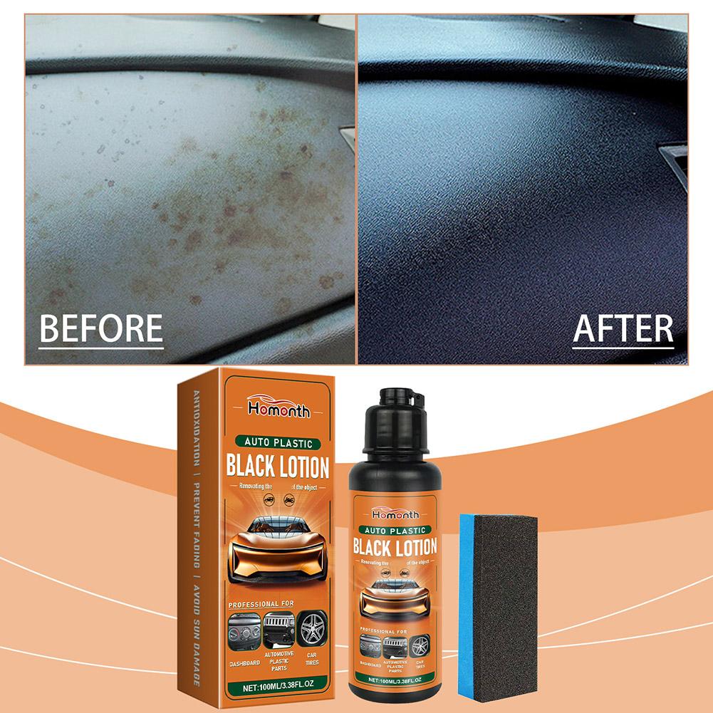100ml Auto Plastic Black Lotio - Trim Restorer Plastic review and price